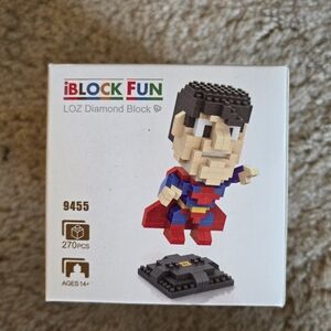 New Loz Block Fun Building Diamond Block 9455 250 pieces Superman